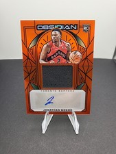 2024 Panani Obsidian Jonathan Mogbo Orange Flood RPA /99 #212 Toronto Raptors