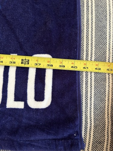RARE POLO Ralph Lauren Team USA 2016 Rio OLYMPIC beach towel - blue . NWT - Picture 5 of 6