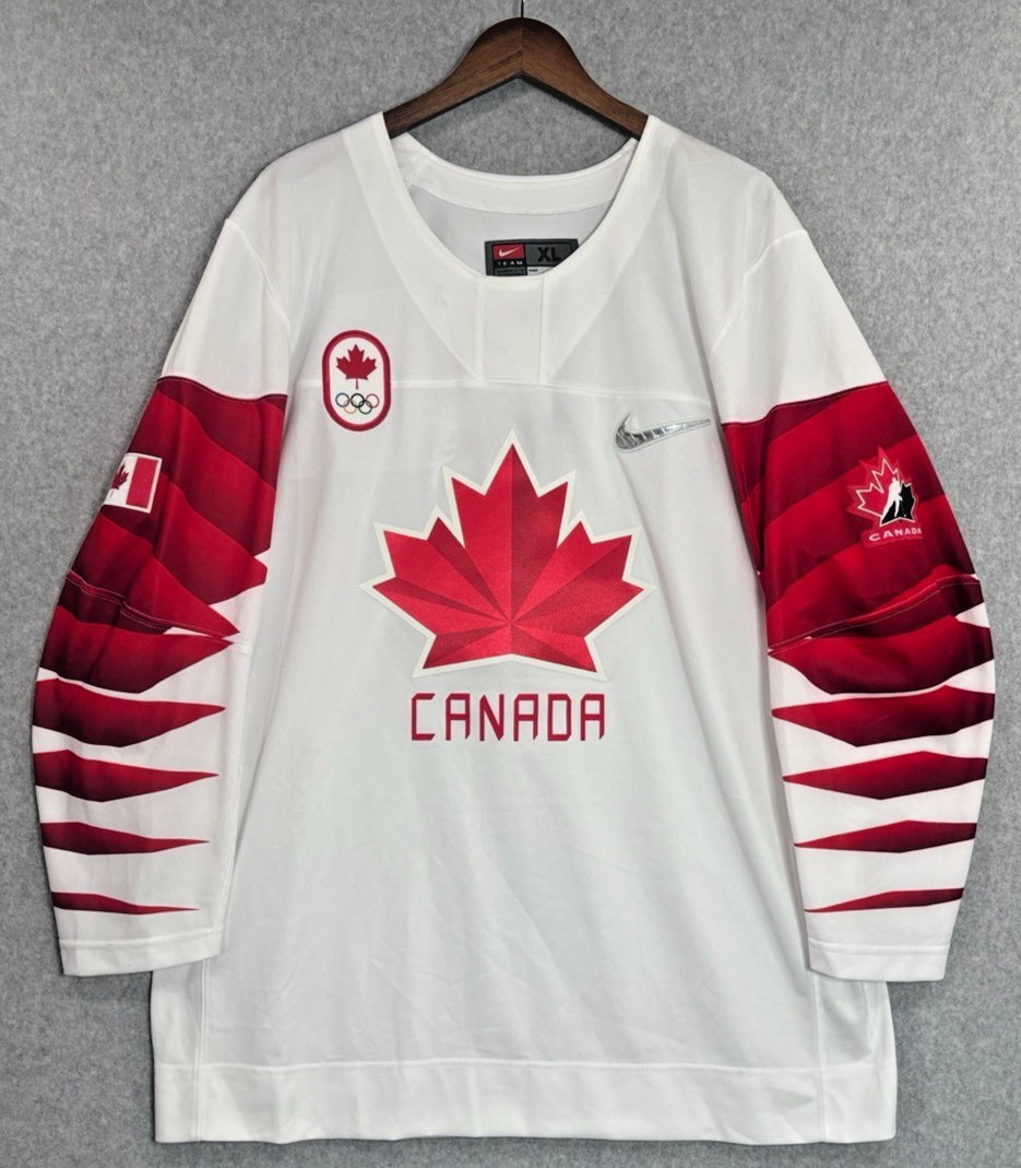 Team Canada Nike Hockey Jersey Men Extra Large 2014 Sochi Winter