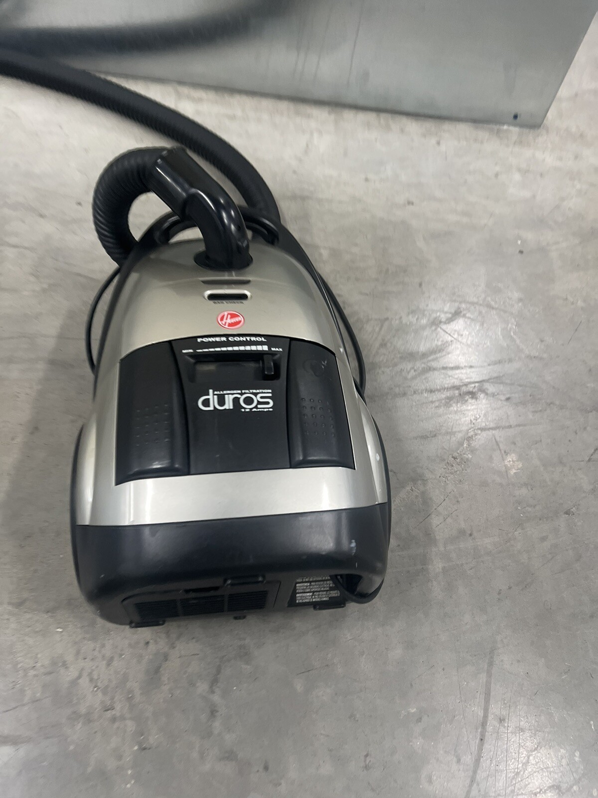 HOOVER DUROS S3590 Canister Vacuum & Power Head Good Condition Free