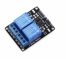 5V 2 Channel Relay Module Opto-isolated, for Raspberry Arduino, Pi, PIC, AVR ARM