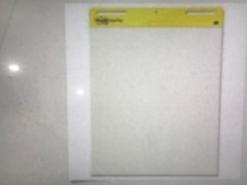 Post-it Self-Stick Easel Pads 25 x 30 White 6 PACK 30-Sheet Pads/Carton