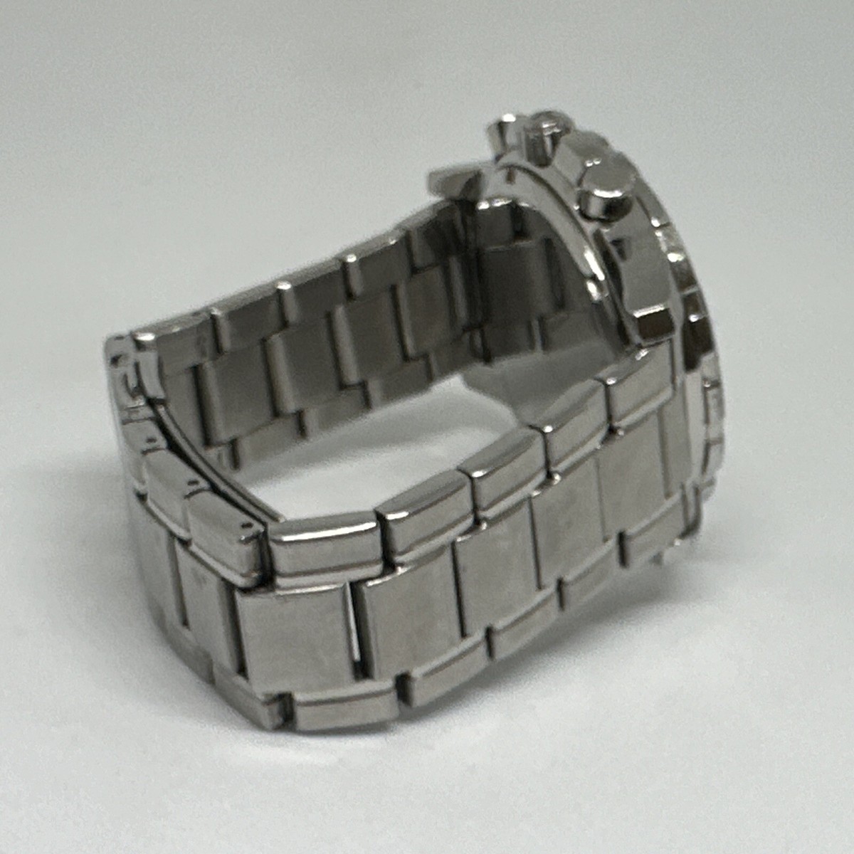 Fossil Dean FS4542 Men's Silver Stainless Steel Black Fossil Dean FS4542 Men's Silver Stainless Steel Black