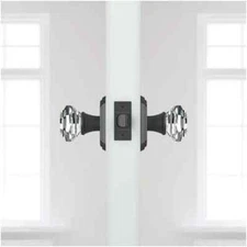 Baldwin Reserve PSCRYTAR152 Passage Crystal Knob , Matte Antique Nickel