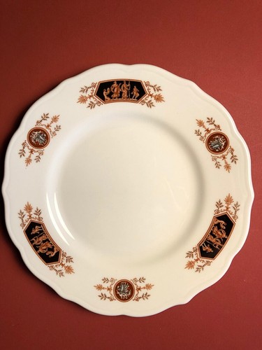 Syracuse China Grecian Side Plates - Neoclassical Restaurant Ware - Lot of 4 - Picture 2 of 5