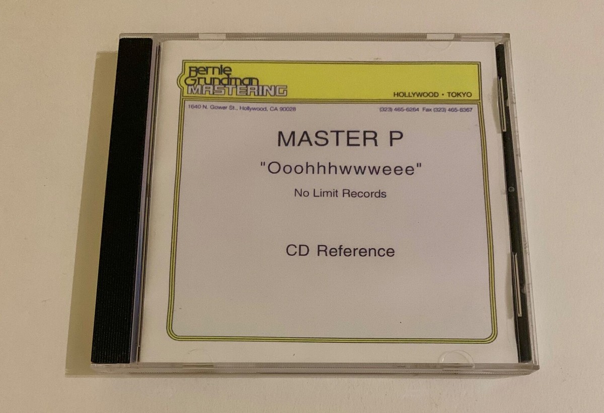 Rare Misprint Promo CD Single Master P Ooohhhwwweee