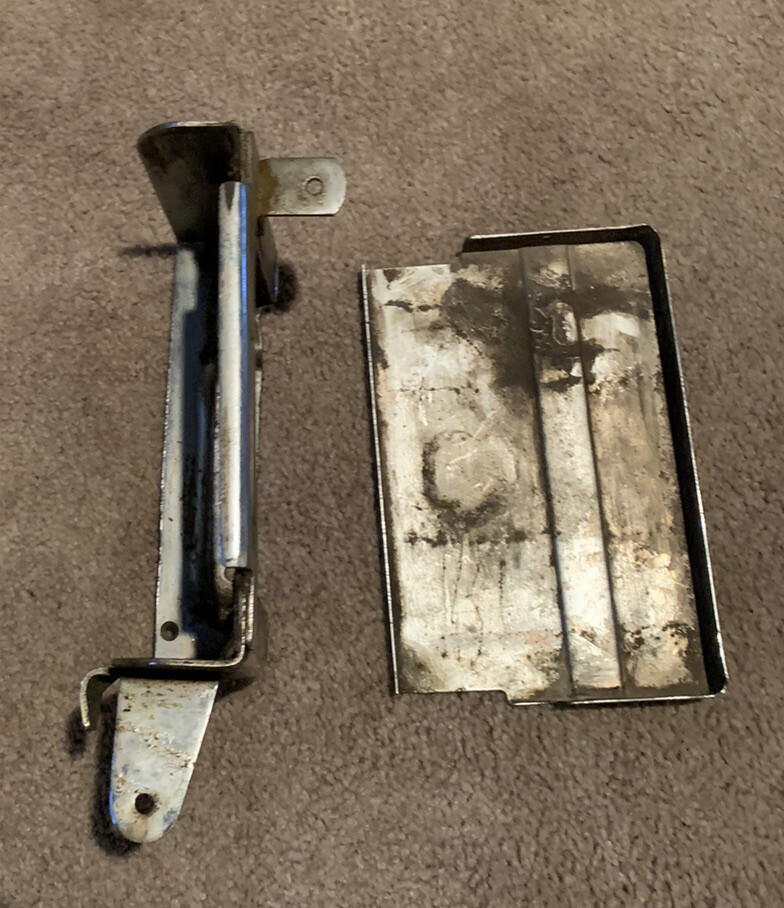 Vintage big twin FL shovelhead battery tray pad cover 7479 6620474, 6637870a eBay