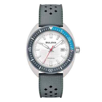 Bulova Herrenuhr Schnorchel Great White Shark 41mm Bioceramic 98B446