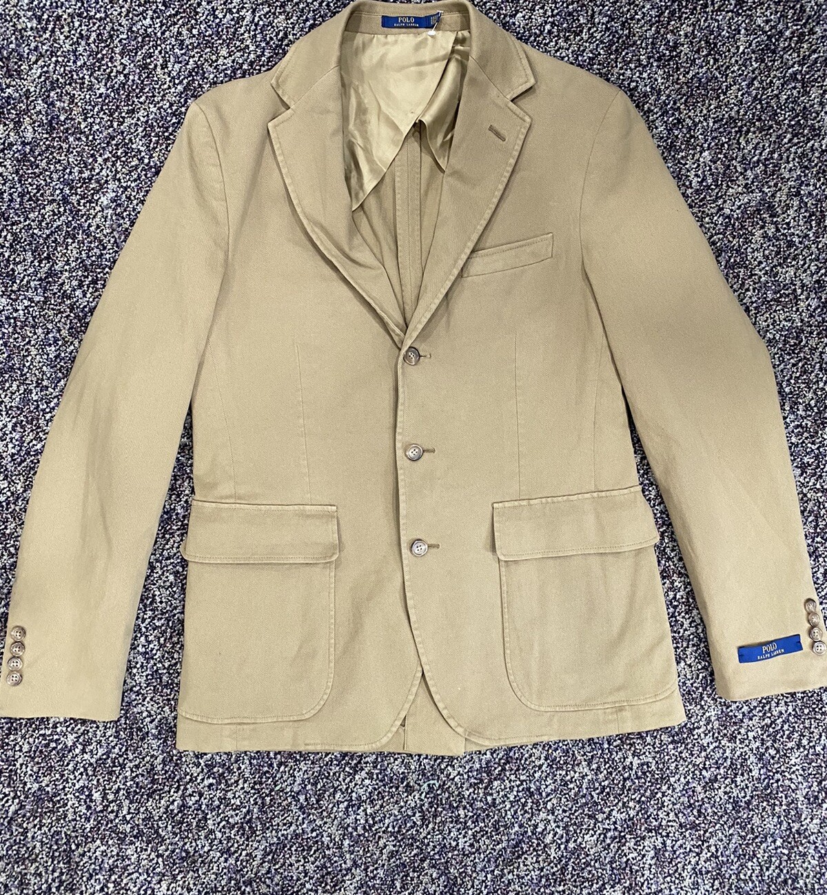 Polo Ralph Lauren Unconstructed Stretch Chino Tailored Sport Coat - 40R image 7