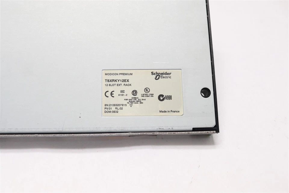 SCHNEIDER MODICON 12 SLOT RACK TSXRKY12EX - Image 3 of 3