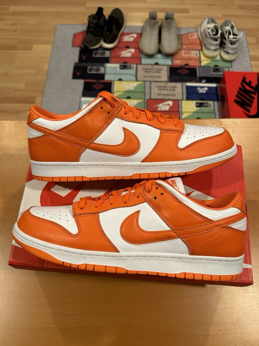 Size 14 - Nike Dunk Low Retro SP Syracuse Orange White 2020 CU1726