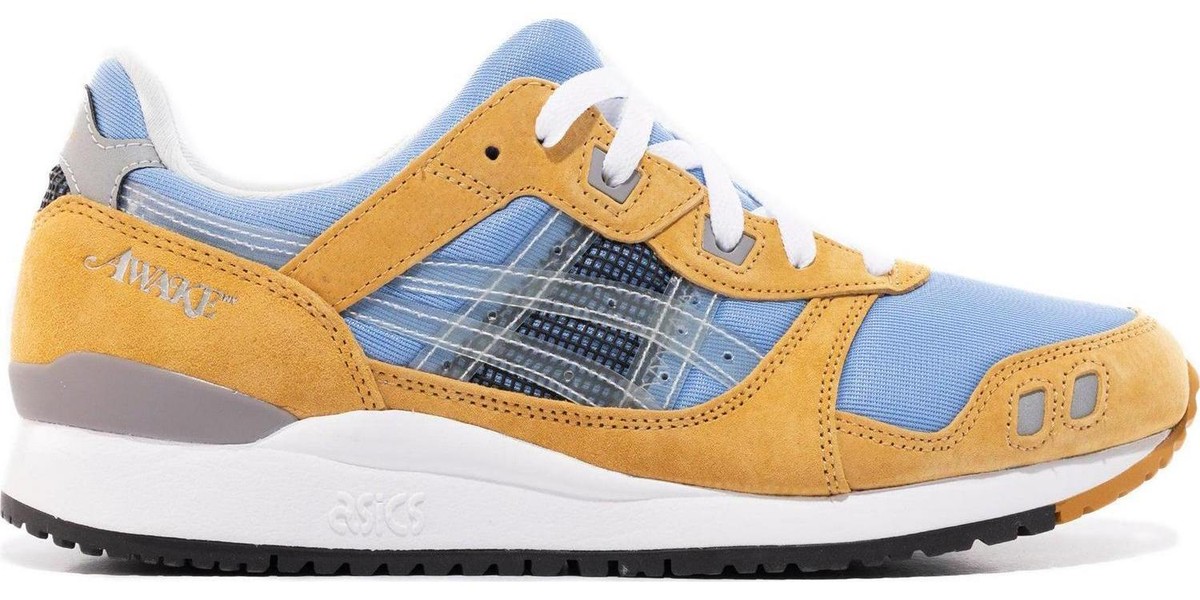 シューズ・サンダルその他 asics ASICS X AWAKE NY GEL-LITE III OG Della Robbia BlueDell Size 9 - ASICS Awake NY x Gel Lyte 3 Della Robbia Blue for