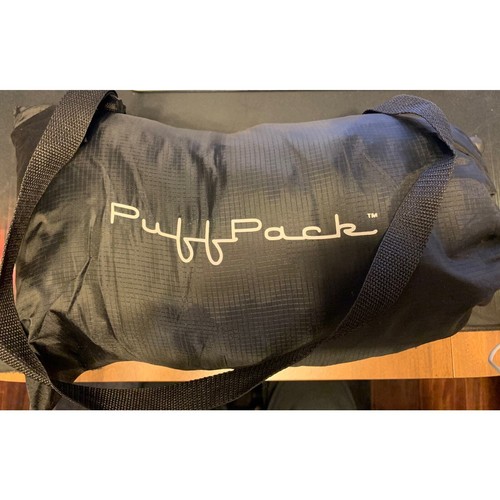 Puffpack Marke Original aufblasbares Sofa schwarz mit Tragetasche - Bild 4 von 5