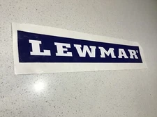 MARINE WINCHES HATCHES STICKER, LEWMAR,BOATS SAILING, STEERING,ANCHORS HYDRAULIC