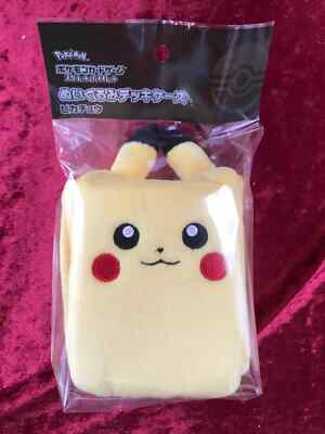 pokemon card game scarlet & violet plush deck case pikachu Large Collection : Toys Games * Please note that there is a possibility that our ordered quantity will be cut by the supplier. Pokemon Center Original TCG Scarlet
