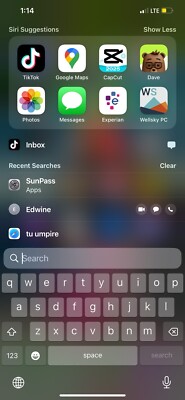 iPhone 12 Pro Max Whit TikTok An CapCut 