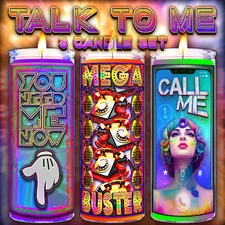 Talk to Me 7-Day Ritual Candle Collection Set Helps to Manifest Communication