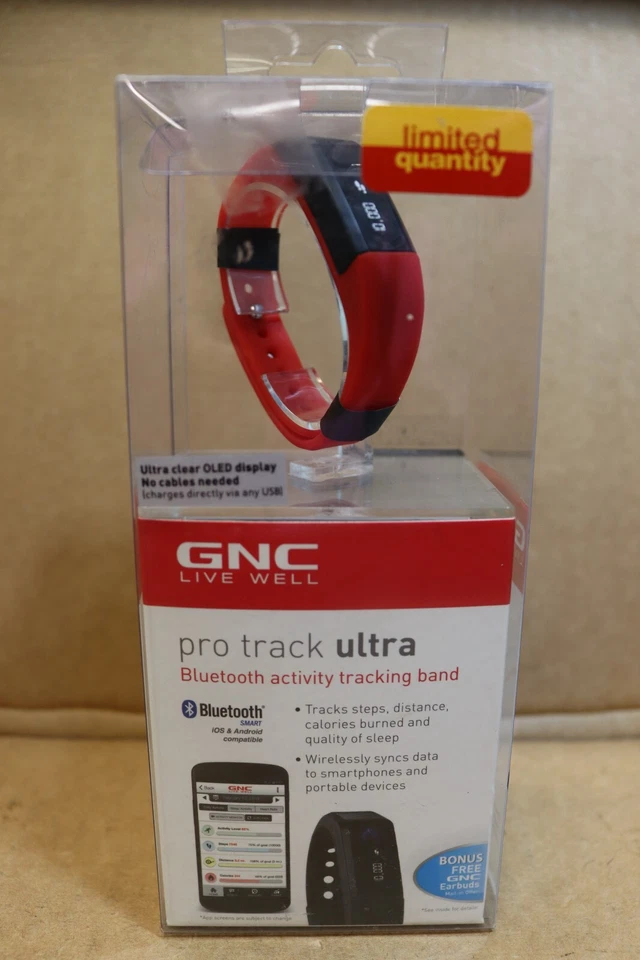 Lote de 3 Bandas de Seguimiento de Actividad GNC Live Well Pro Track Ultra Bluetooth Foto 2 de 4