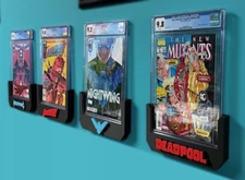 Graded Comic Wall Mount Display w/ logo! Can Make Custom Orders! CGC and CBCS