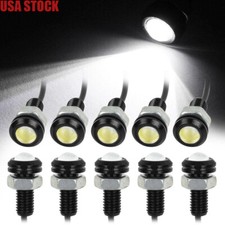 10x White Led Eagle Eye Lights Front Grille Light Wiring Screw Bolt-on Diy 12v 10x White Led Eagle Eye Lights Front Grille Light Wiring Screw Bolt-on Diy 12v