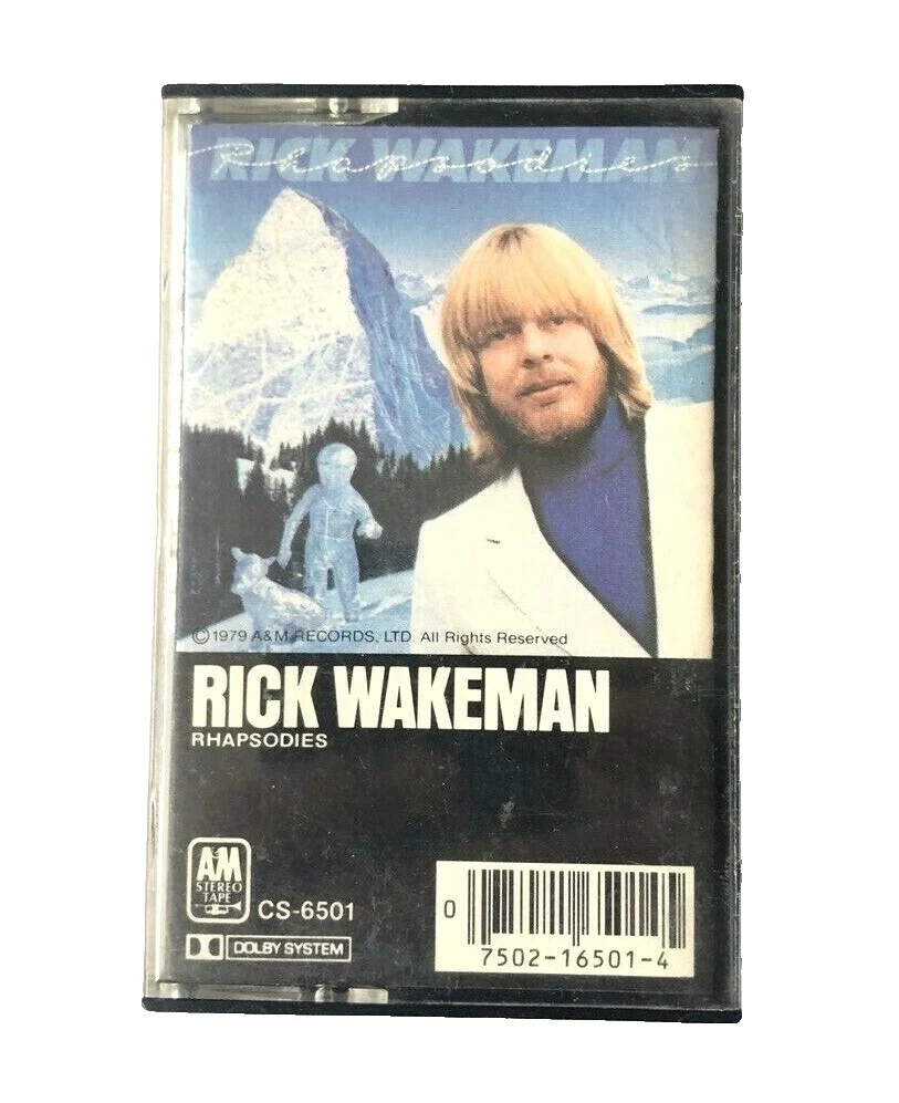 Rick Wakeman Rock Music Cassettes