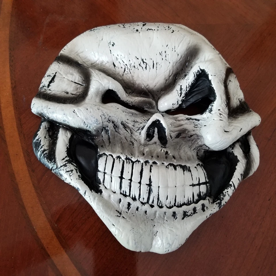 Disfraz de Segador de Halloween Adulto Halloween Bata y Máscara Foto 3 de 4