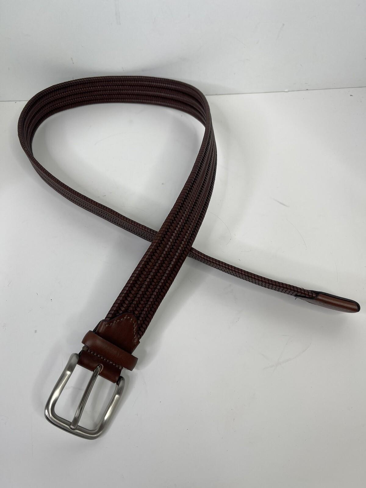 PETER MILLAR Leather Reversible Black Brown Belt … - image 9