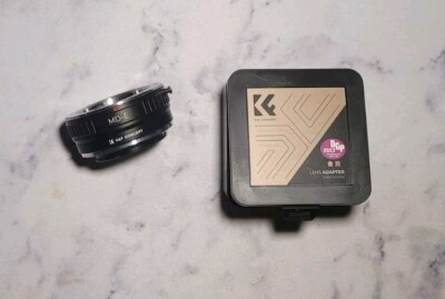 K&F Concept KF06.073 MD-E Lens Adapter For a6500, a6600, a6300, a6000 No Box