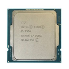 Intel Xeon E-2334 Processor CPU 4-Core 3.40GHz 4.80GHz LGA-1200 TDP-65W