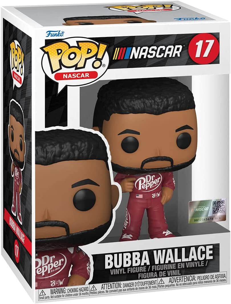 Pop Nascar 17 Bubba Wallace Figura Funko 92352