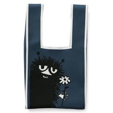 MOOMIN Knitted Marche Bag Ash Navy Stinky T2O Japan limited New