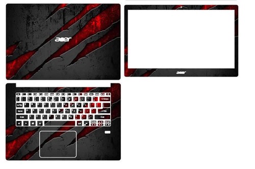 Dazzle Vinyl Laptop Special Sticker Skin For Acer SF314-52