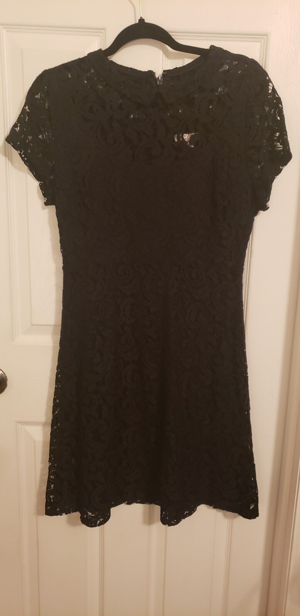 Eva Mendes for New York & Company Black Lace Fully Lined Dress Sz 6 | eBay