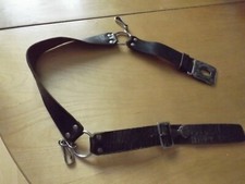 1967 diamond twickeree VINTAGE girl guides uniform leather belt with stamps