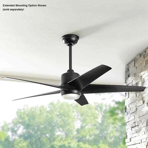 Parts for a Hampton Bay Mena 54" Matte black Ceiling Fan with Light Kit