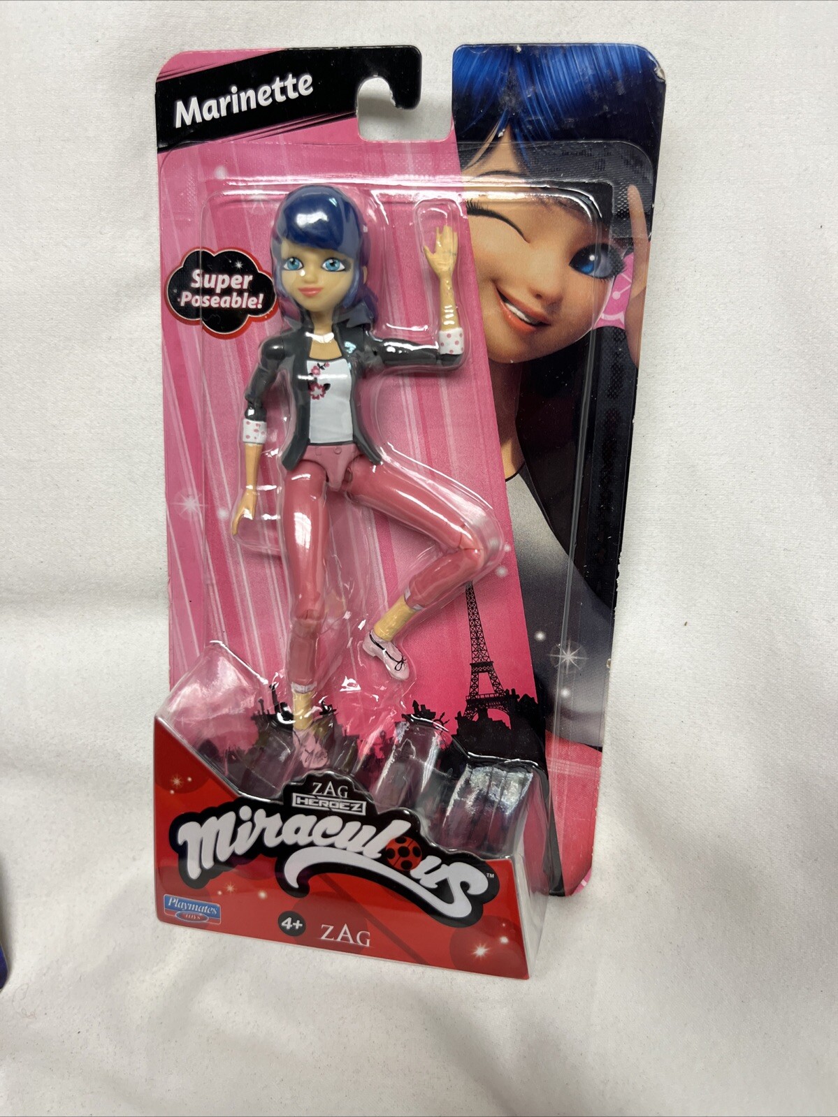 Lot of 5 New Playmates Toys ZAG Miraculous Ladybug Marinette Adrien 5" Figures