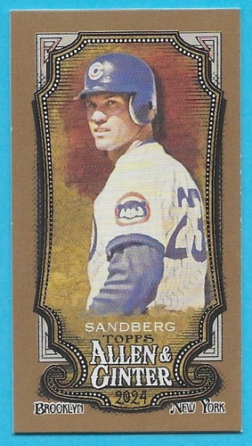 Mini borde negro y borde dorado Topps Allen & Ginter 2024 - tú eliges - Imagen 2 de 23