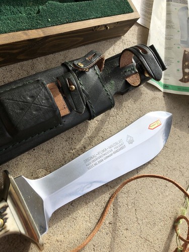 Vintage Puma Waidblatt No. 3588 Knife w/ Original Box - Picture 2 of 13