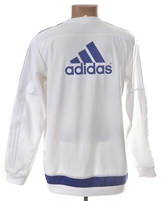 Chelsea FC adidas サッカーシャツ Lサイズ CHELSEA 2015/2016 FOOTBALL TRAINING TOP JERSEY ADIDAS SIZE L ADULT