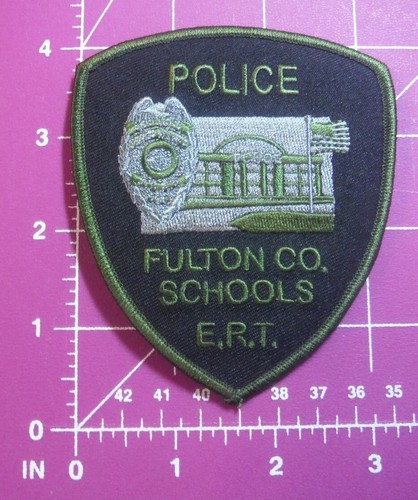 Fulton County Georgia Police School SRT team patch