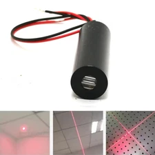 628nm 40mW Dot Line Cross Red Laser Module 12mm Red Laser Positioning Laser Lamp