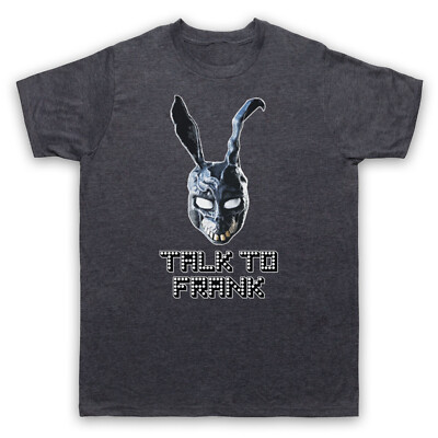 DONNIE DARKO INOFFIZIELLES TALK TO FRANK BUNNY HEAD PARODIE HERREN & DAMEN T-SHIRT
