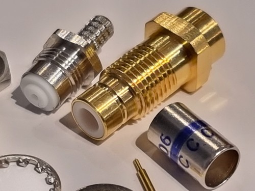ITT Sealectro RF Coaxial 75Ω Type P43/2G Connector 817808 BFG 051-127-9579-A90 - Afbeelding 3 van 6