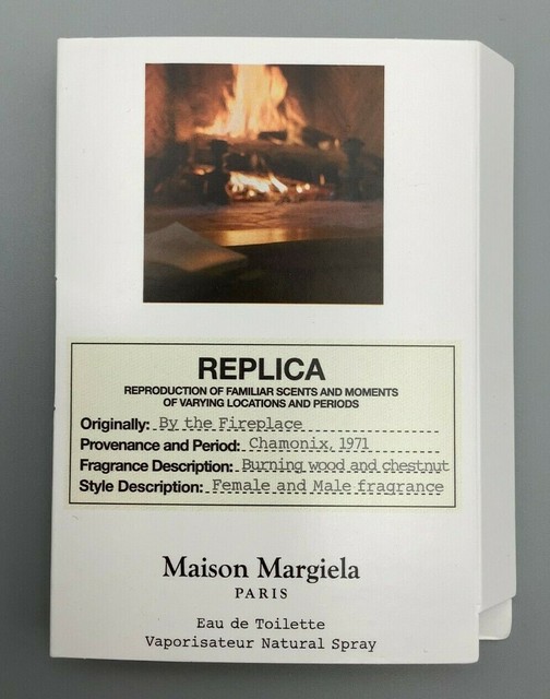 parfum by the fireplace