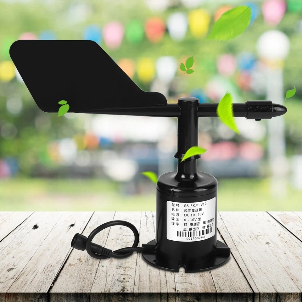 0-10V 8 Richtungen Windmesser Windsensor Wetterstation Windrichtungsanzeiger Set - Bild 3 von 4