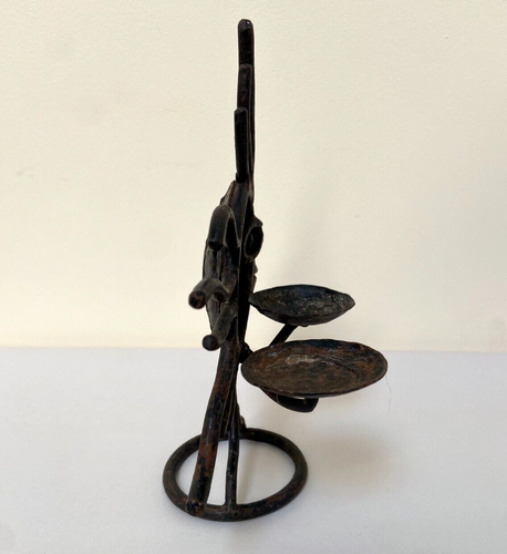 Metal Fish Candle Holder - Picture 2 of 7