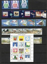 GUERNSEY MNH 1991 COMPLETE YEAR SETS