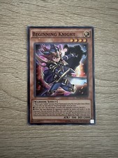 Yugioh Cards Beginning Knight MP16 Super Rare Holo With Bonus Gift