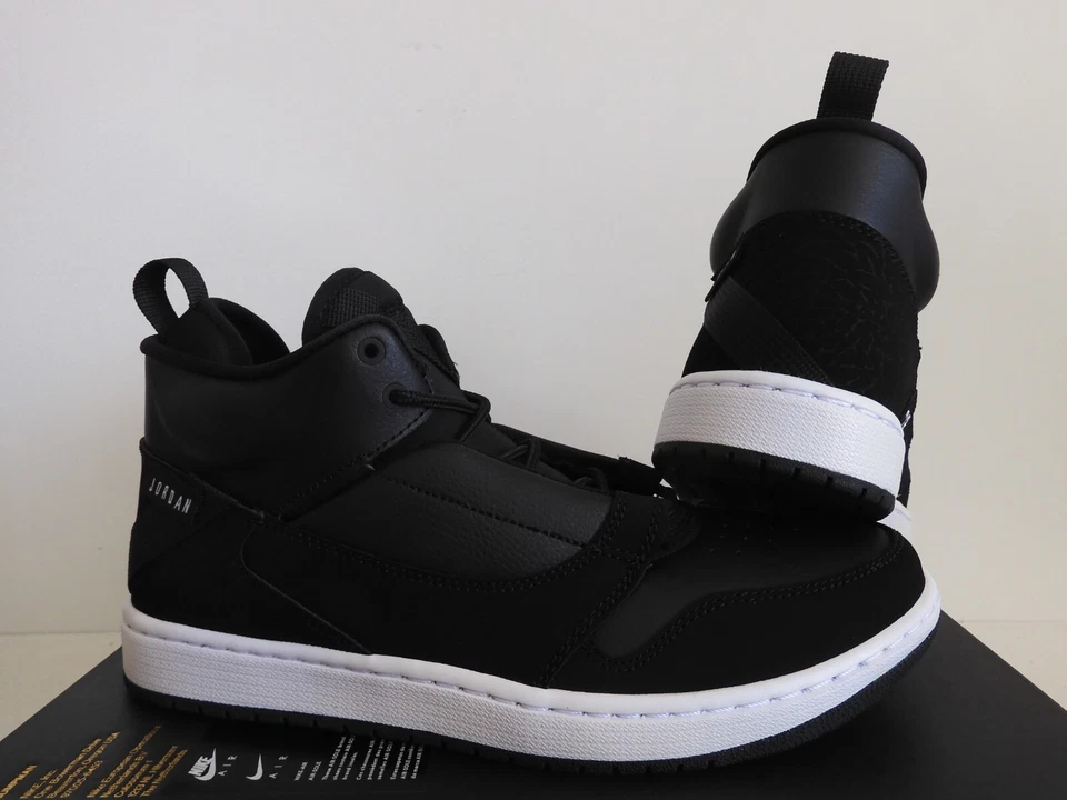 NIKE AIR JORDAN FADEAWAY NEGRO-NEGRO-BLANCO-NEGRO TALLA 9 [AO1329-011] Foto 2 de 4