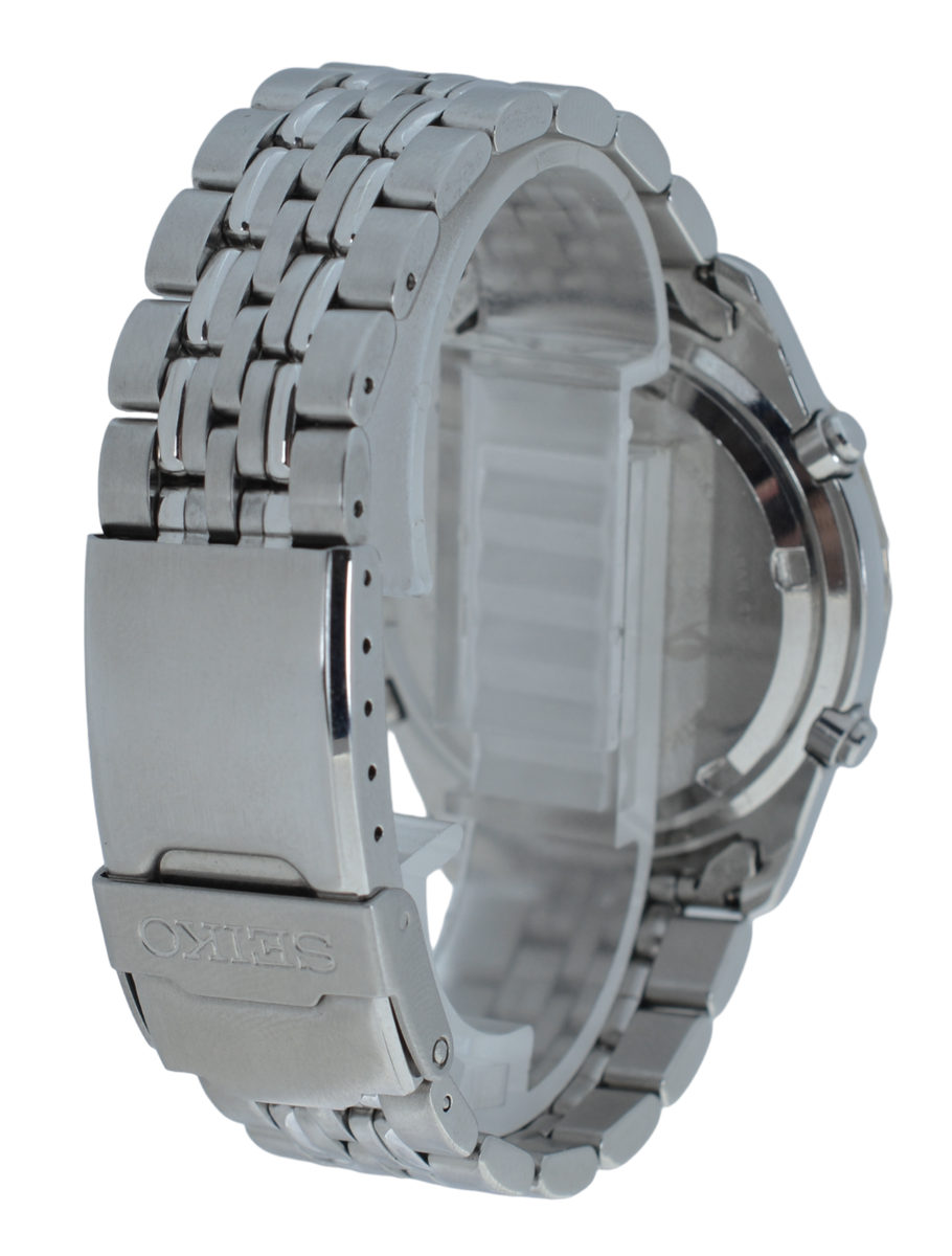 Rare Men's Seiko Chronograph Alarm 1998 Nagono Olympics Yellow